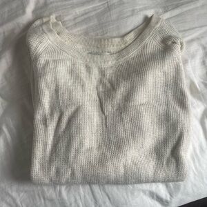 Cream Cashmere Aritzia Talula Sweater